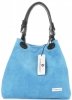 GEANȚĂ DIN PIELE shopper bag Vittoria Gotti denim V90047CH